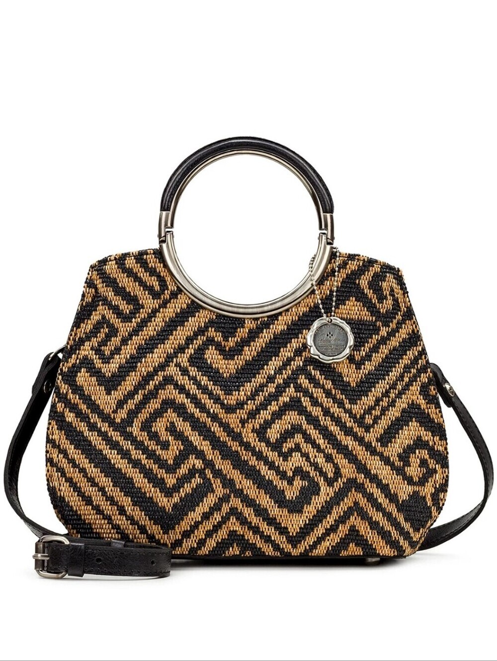 Patricia Nash Aria Shopper 10th Anniversary Tribal Crossbody Satchel Limited Ed